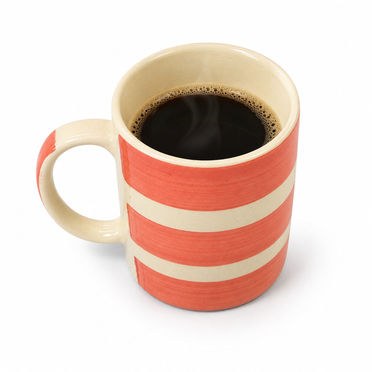 Caneca de Porcelana Listrada | Casa do Cofrinho