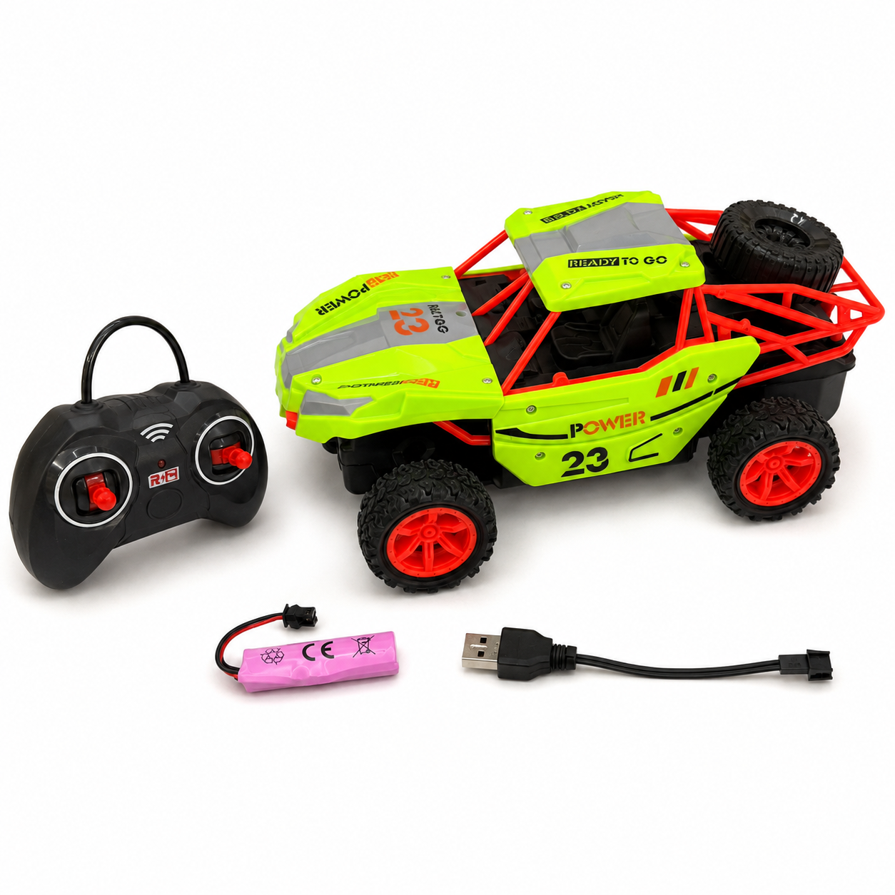 Carro Controle Remoto Off Road Bateria Recarregável | Casa do Cofrinho