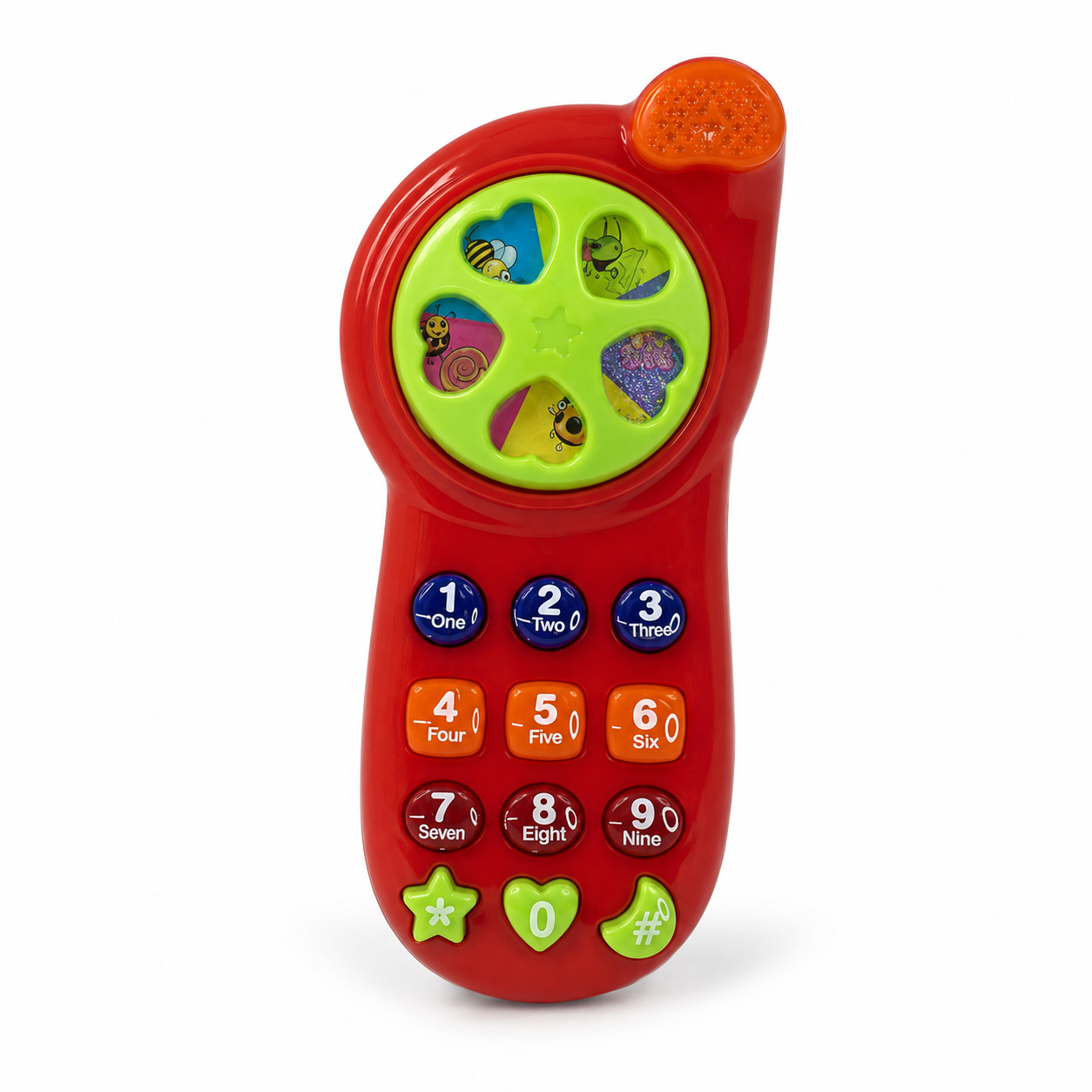 Telefone Musical Educativo com Luz e Som | Casa do Cofrinho