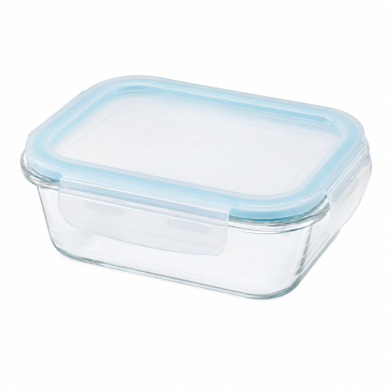 Pote de Vidro Hermético 370ml Retangular