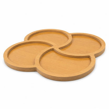 Petisqueira Trevo MDF 30x30cm | Casa do Cofrinho