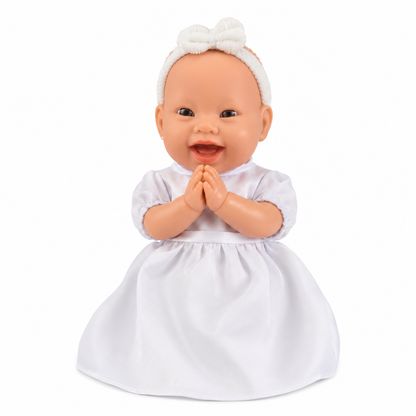 Boneca Titi Oração Pai Nosso | Casa do Cofrinho
