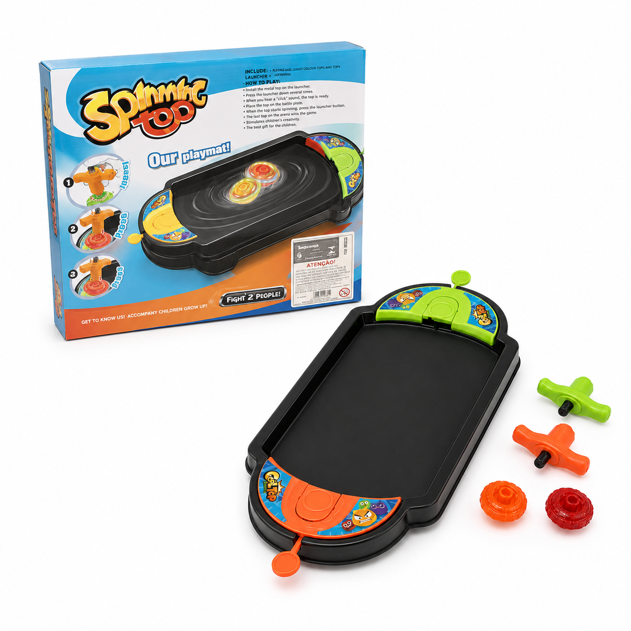 Arena para Pião Spinning Top Plástico | Casa do Cofrinho