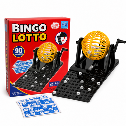 Roleta de Bingo 90 Números Família | Casa do Cofrinho