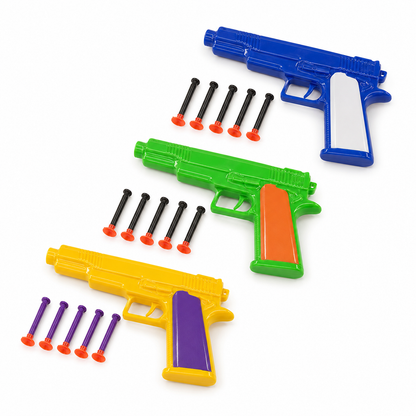 Brinquedo Combate de Elite com 3 Revólveres