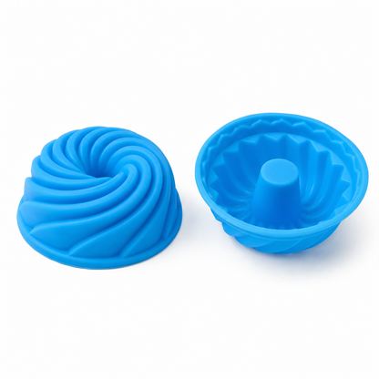 Kit Formas para Cupcake Silicone 2 Un | Casa do Cofrinho