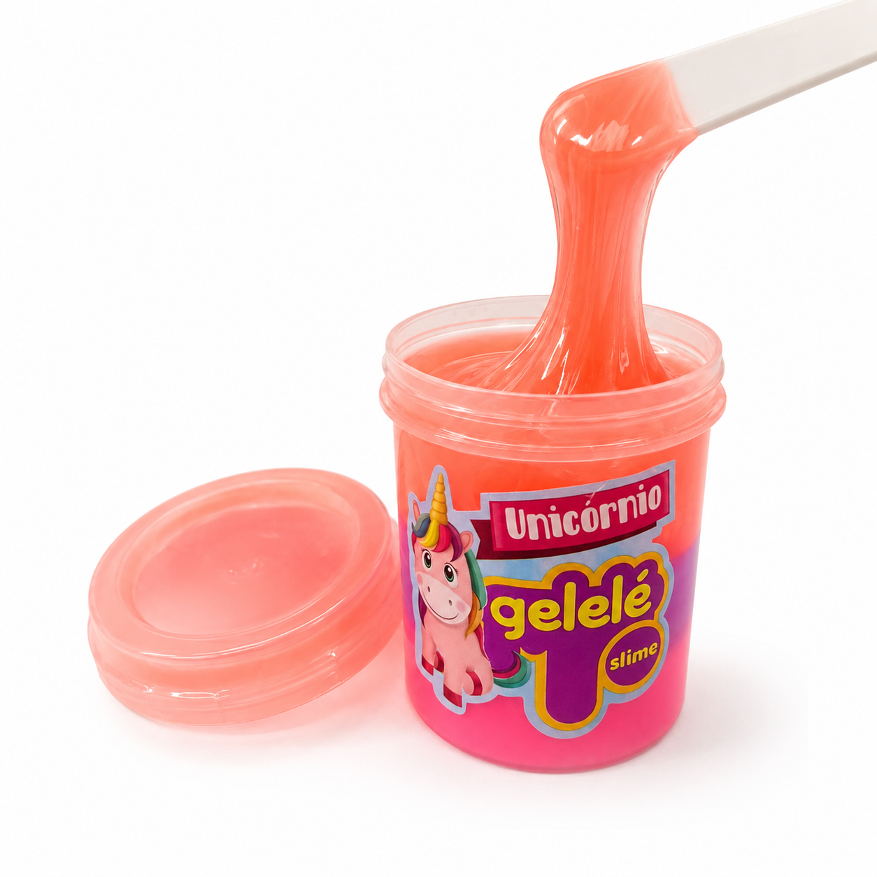 Slime Gelelé Colorida 152g | Casa do Cofrinho