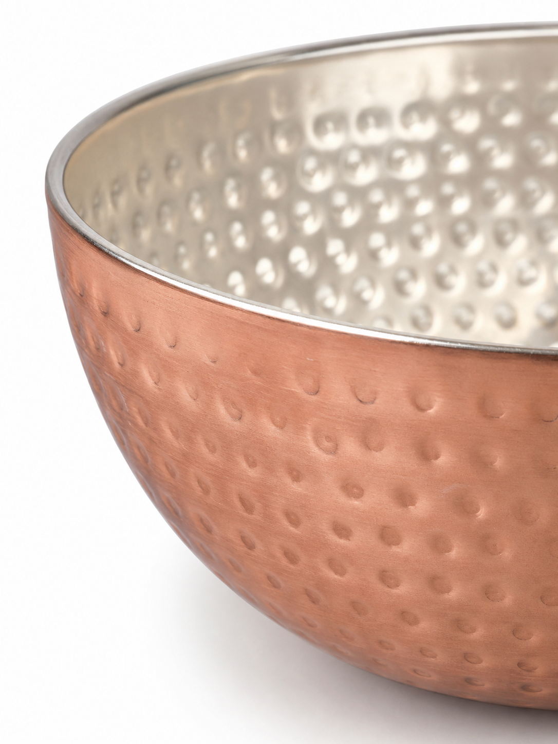 Saladeira Martelada M Rosé Gold 1,75L | Casa do Cofrinho