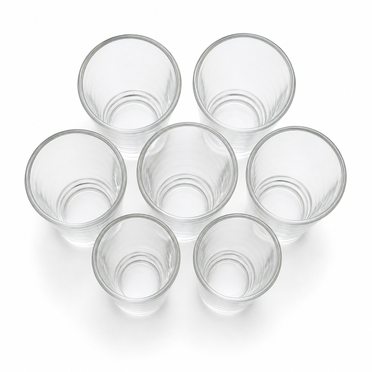Jogo de Copos de Vidro 190ml 6 Unidades