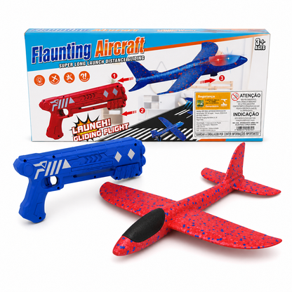 Lançador de Avião Planador Longo Alcance | Casa do Cofrinho