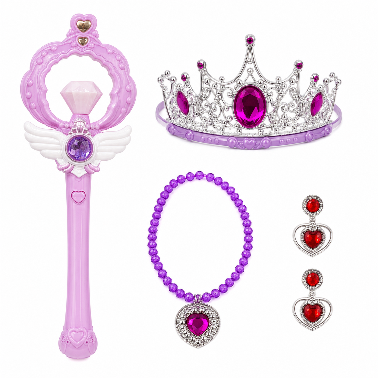 Varinha Mágica Princesa com Acessórios | Casa do Cofrinho