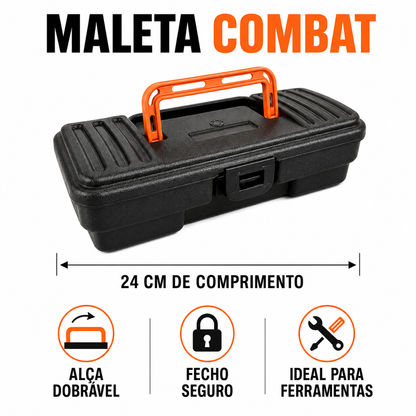 Maleta Combat para Ferramentas 240x110x70mm | Casa do Cofrinho