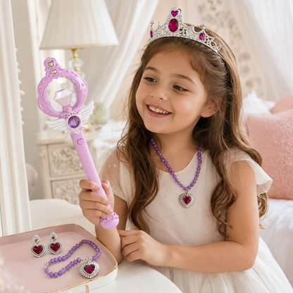 Varinha Mágica Princesa com Acessórios | Casa do Cofrinho