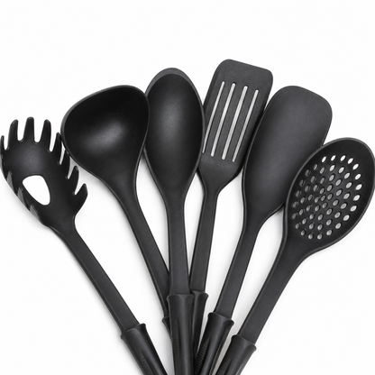 Kit Utensílios de Cozinha 6 Peças | Casa do Cofrinho