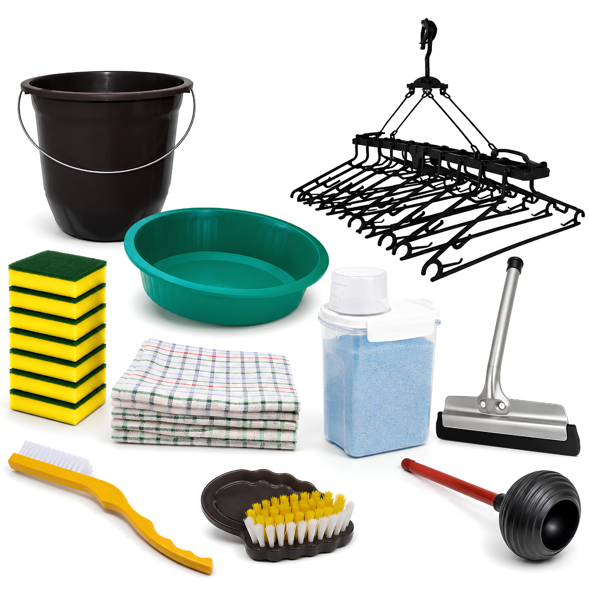 Kit Lavanderia Completo 10 Itens